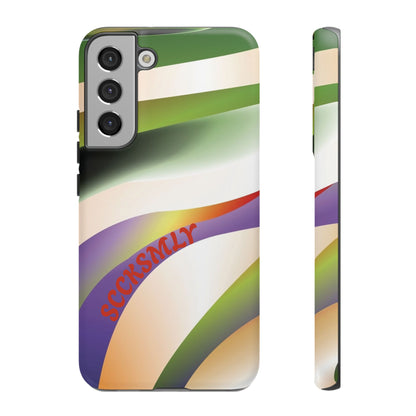 Green Waves Phone Case for Samsung