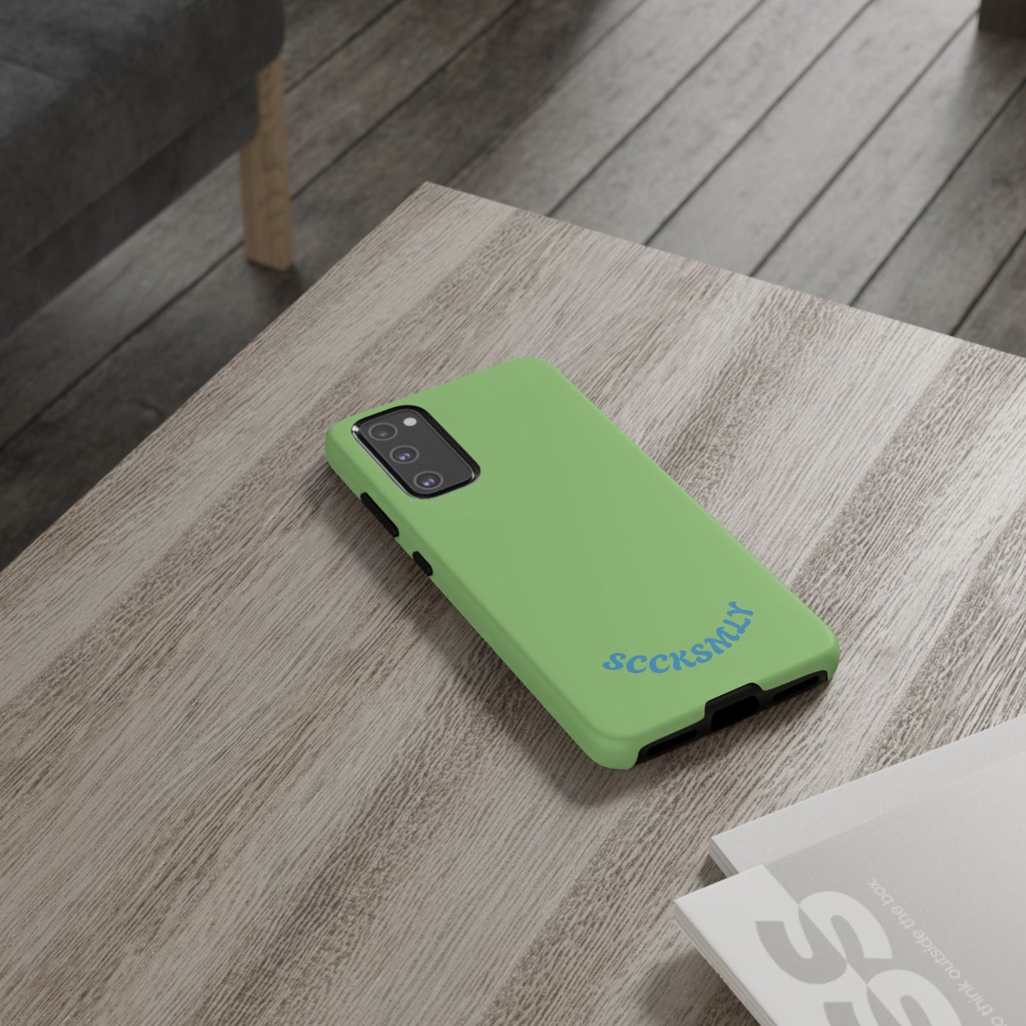 SOLID Sour Lime Tough Case for Samsung