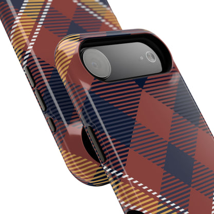 Harvest Tartan Phone Case for Apple