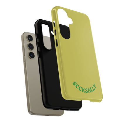 SOLID Lemon Pop Tough Case for Samsung