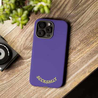 SOLID Dreamy Dusk Purple Tough Case for Apple