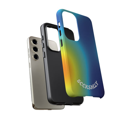 Gradient Heatwave Tough Phone Case for Samsung