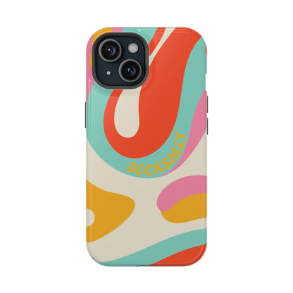 Psychodelic Acid Swirl Phone Case for Apple