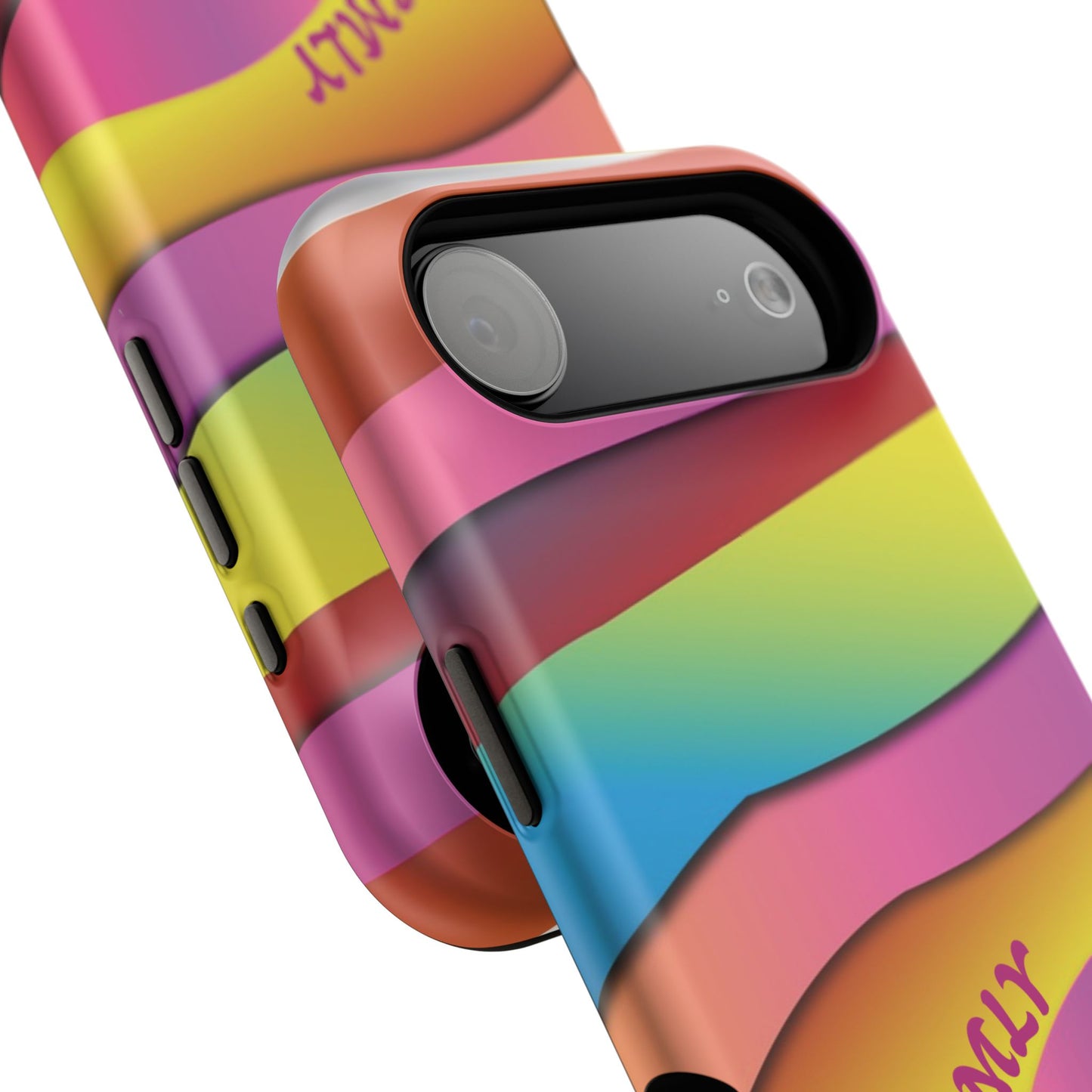 Modern Retro Rainbow Phone Case for Apple
