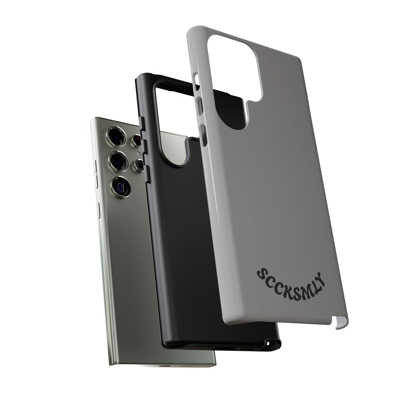 SOLID Asphalt Acid Tough Case for Samsung