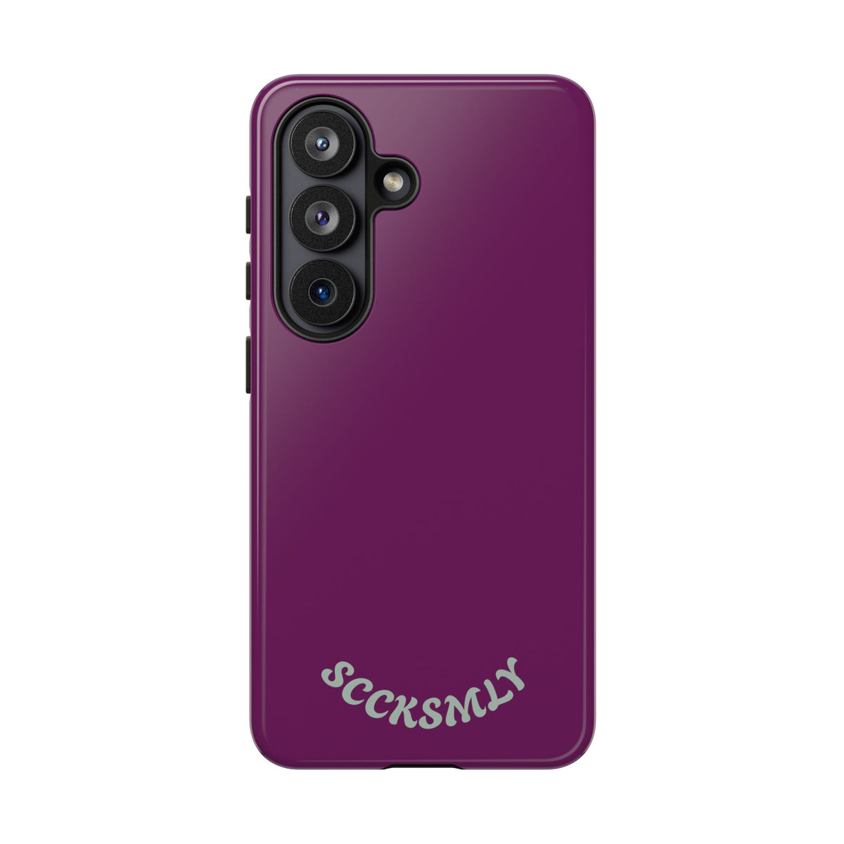 SOLID Amethyst Matte Tough Phone Case for Samsung