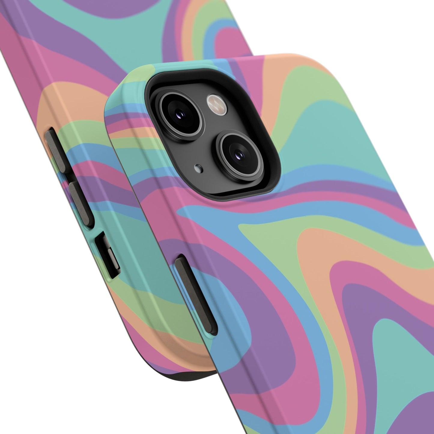 Pastel Swirl Phone Case for Apple