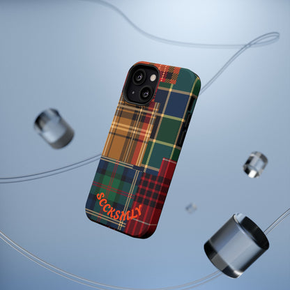 Heritage Hues Patchwork Tough Phone Case for Apple
