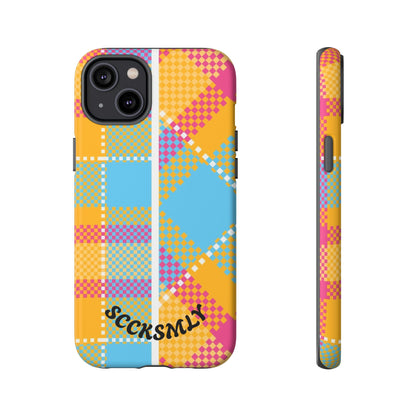 Pattern Punch Phone Case for Apple