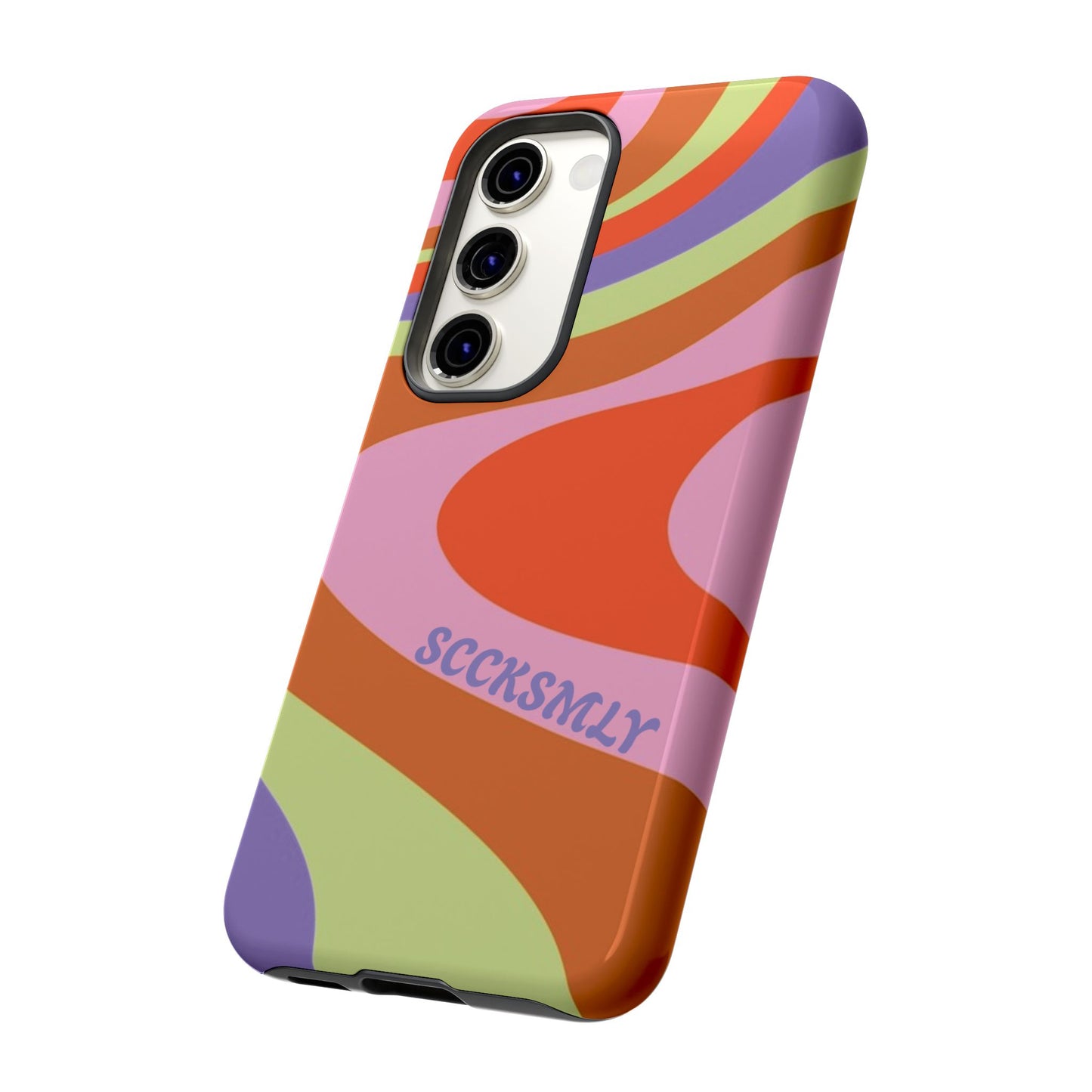 Curvy Swirl Phone Case for Samsung