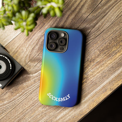 Gradient Heatwave Tough Phone Case for Apple