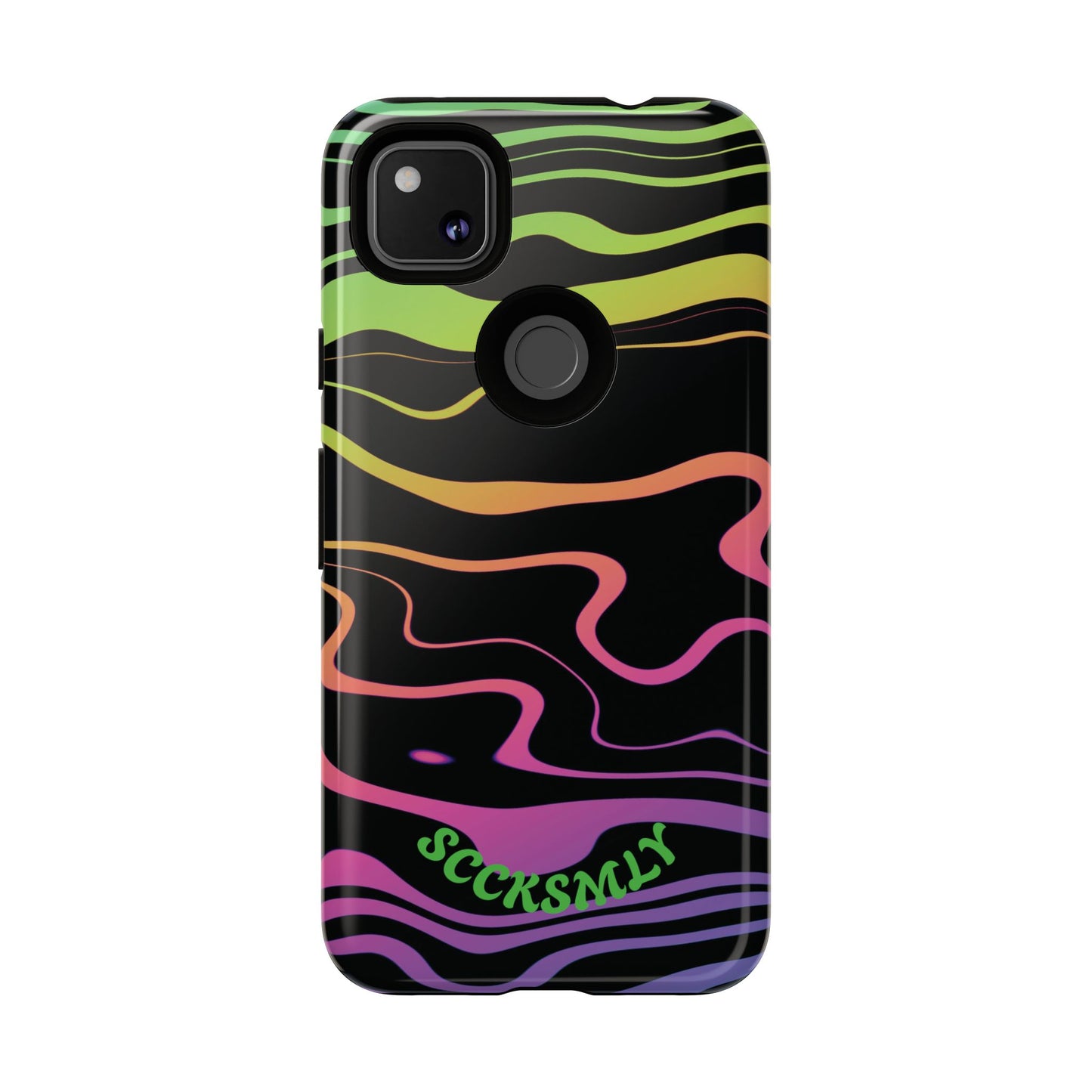 Dark Rainbow Phone Case For Google Pixel