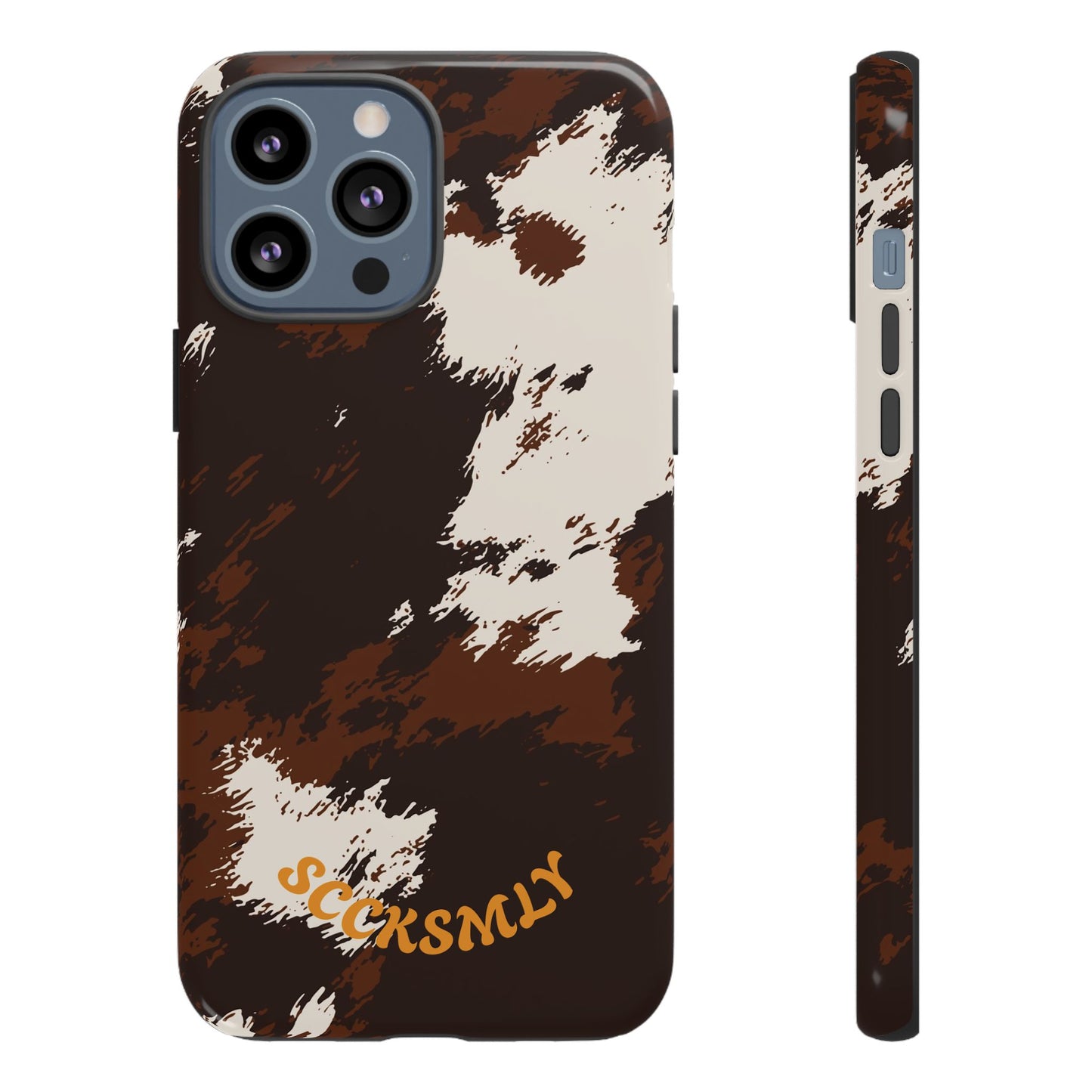 Sooo Cowboy Orange Tough Phone Case for Apple