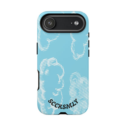Comic Dot Sky Tough Phone Case for Apple