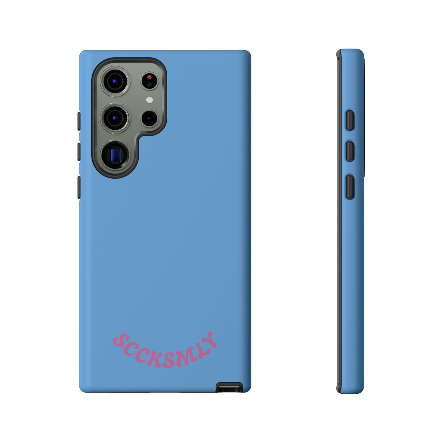SOLID Blue Candie Tough Case for Samsung