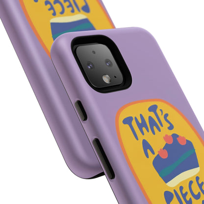 Light Purple "THAT'S A PIECE OF CAKE" Tough Phone Case for Google Pixel