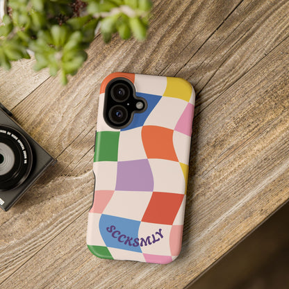 Checker Flicker Phone Case Apple