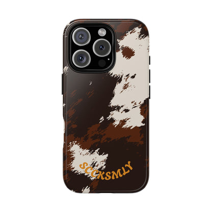Sooo Cowboy Orange Tough Phone Case for Apple