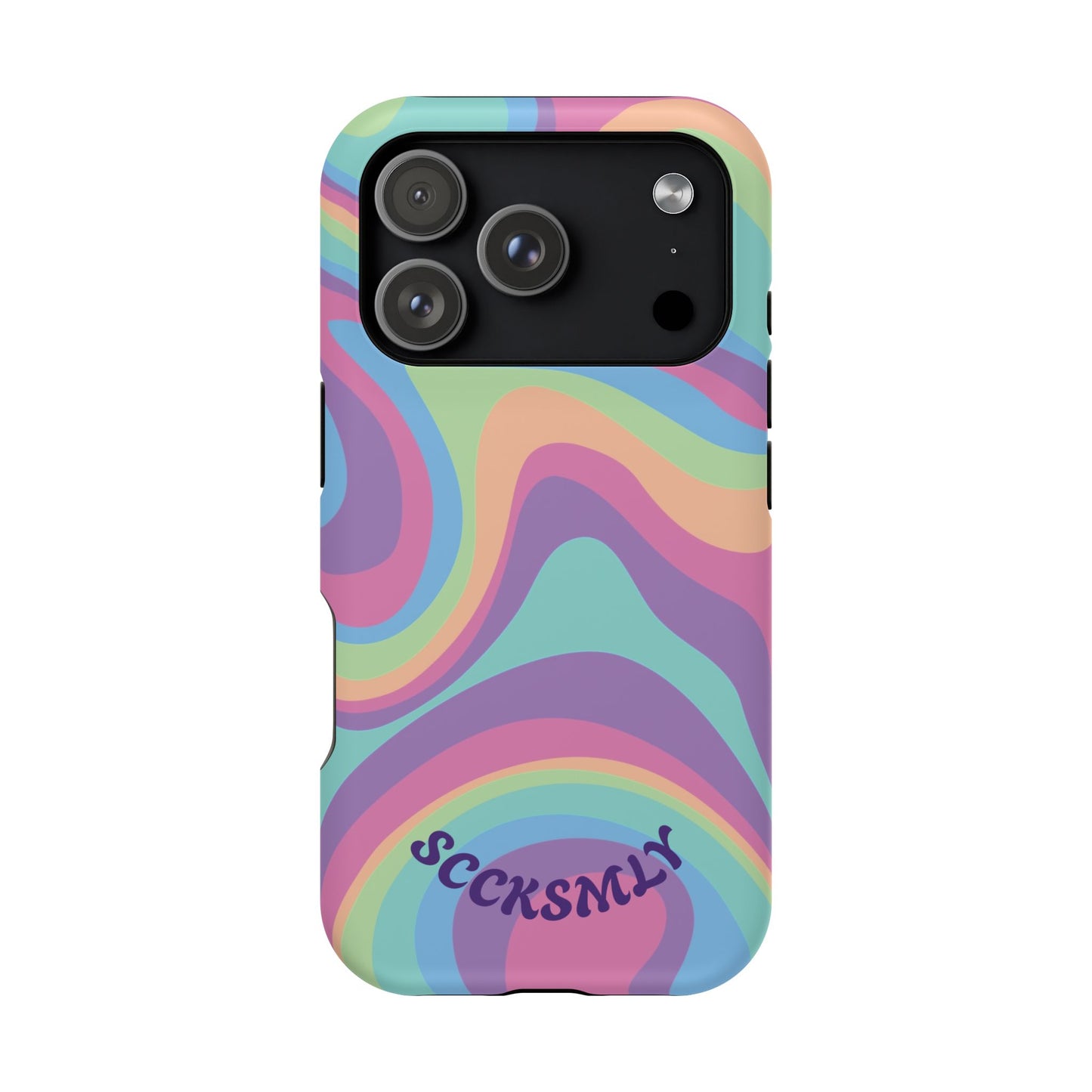 Pastel Swirl Phone Case for Apple