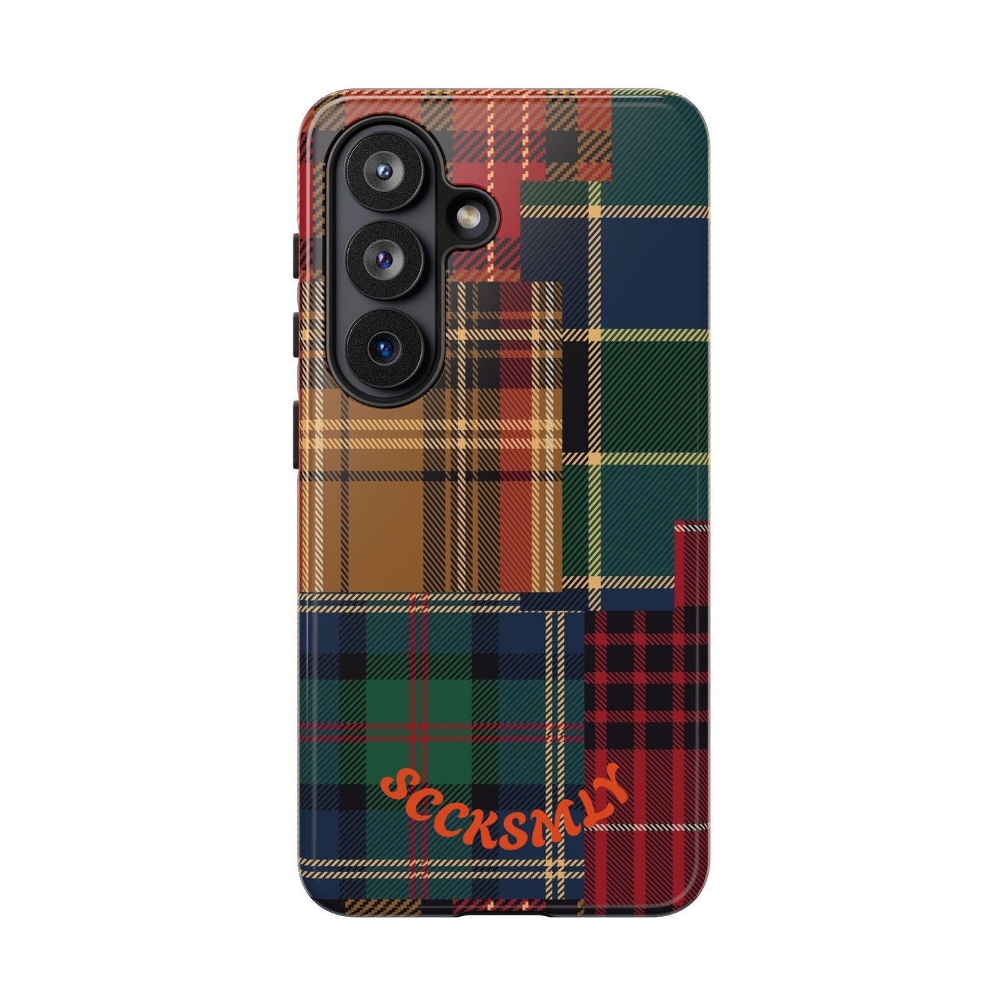 Heritage Hues Patchwork Tough Phone Case for Samsung