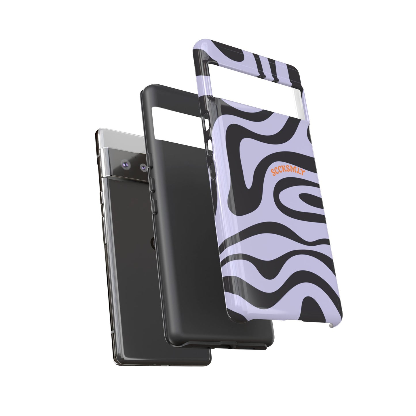 Purple Swirl Phone Case for Google Pixel