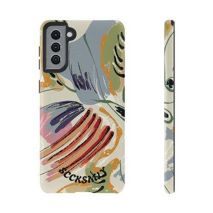 Botanical Strokes Palette Tough Phone Case for Samsung