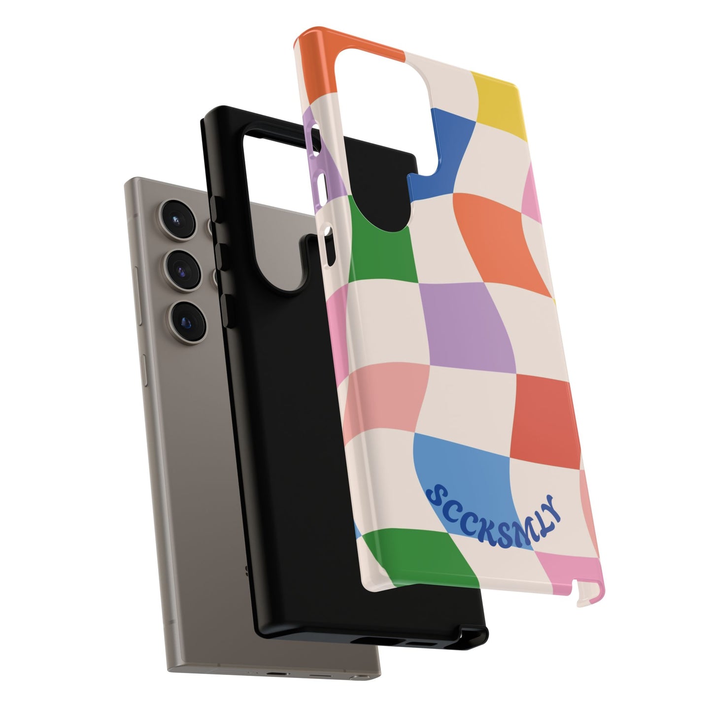 Checker Flicker Phone Case for Samsung