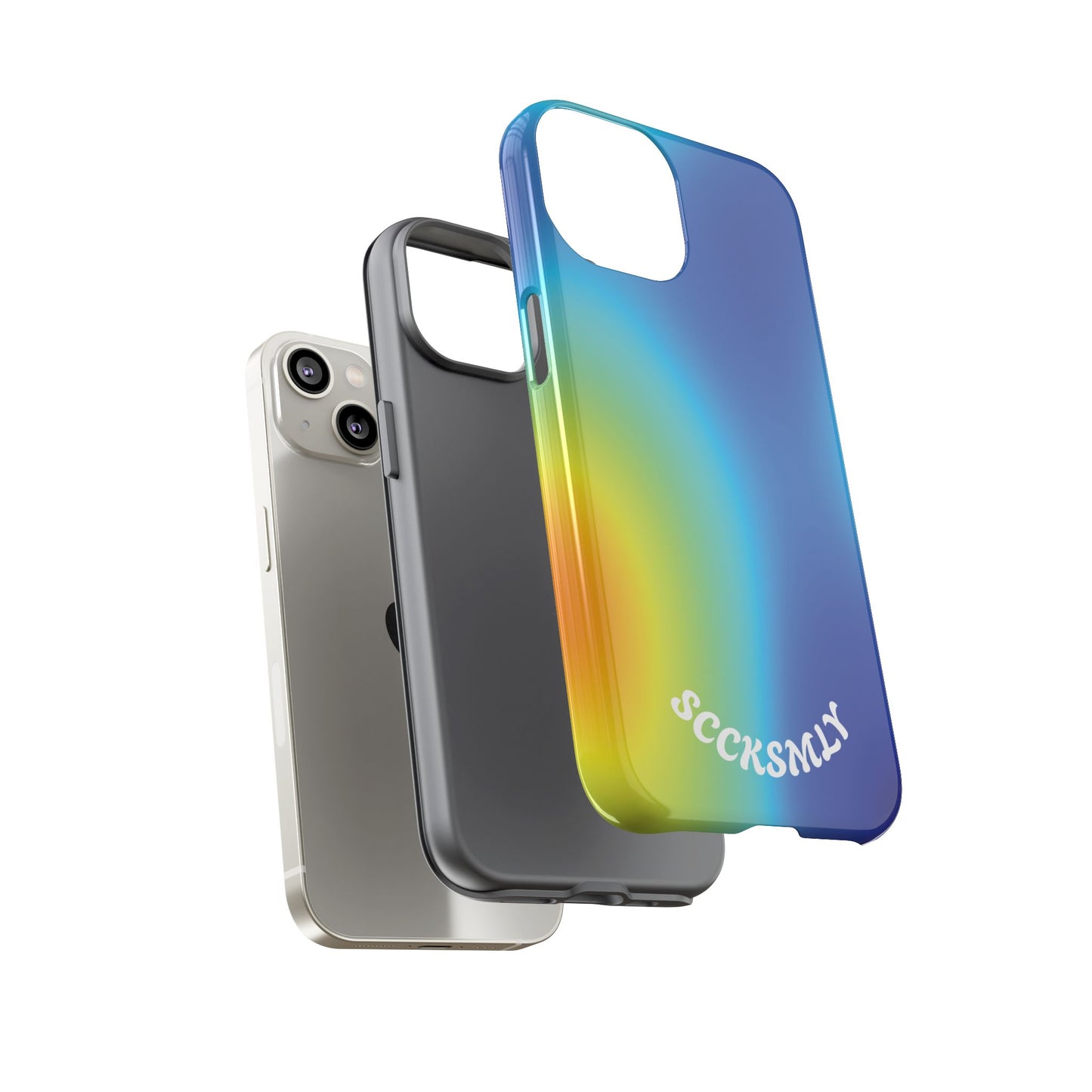 Gradient Heatwave Tough Phone Case for Apple
