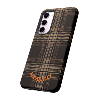 Brown Bread Plaid Tough Phone Case Samsung