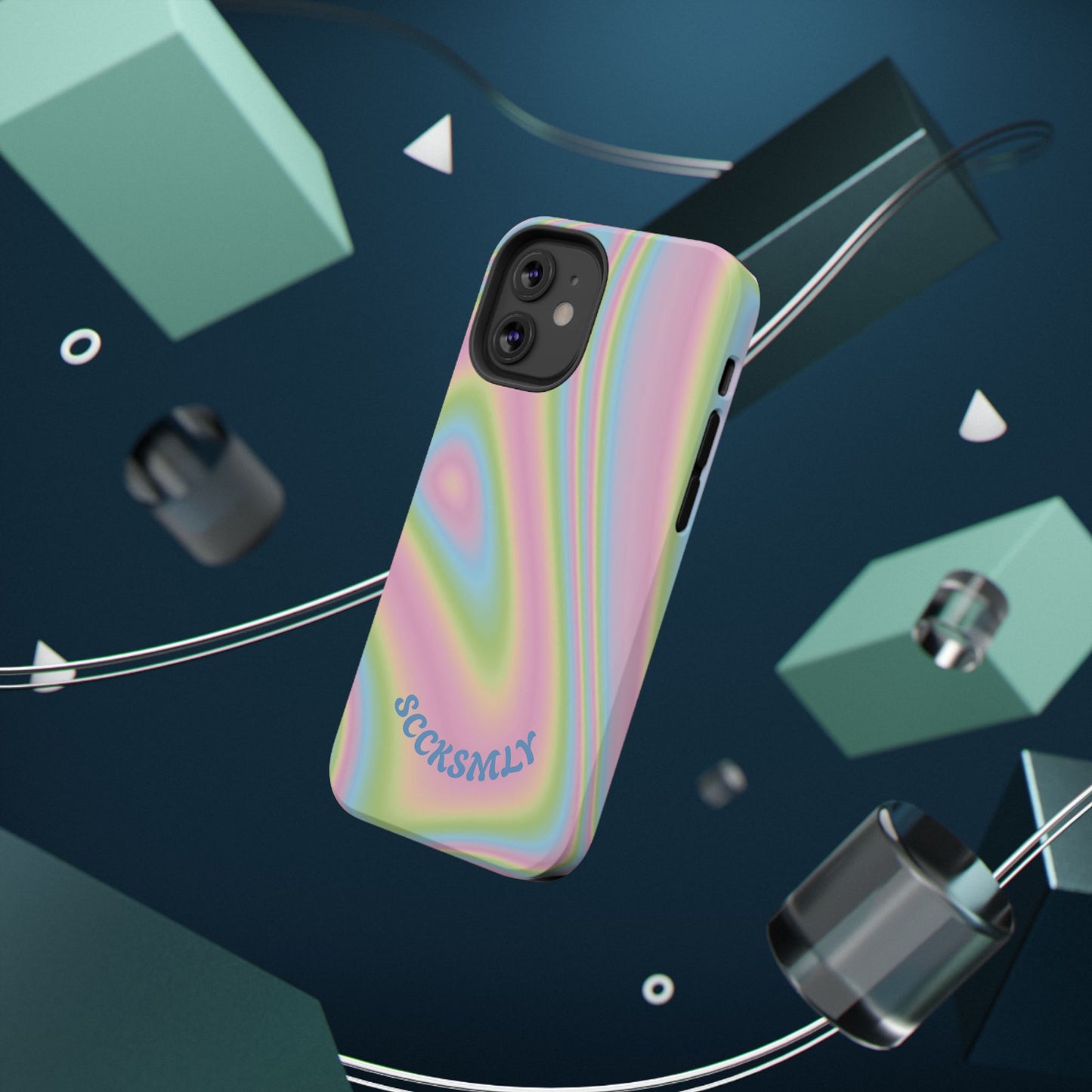 Party Combo Swirl Phone Case for Apple