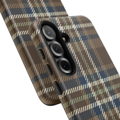 Earth and Sky Plaid Phone Case for Samsung