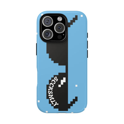 Pixel Glass Tough Phone Case for Apple