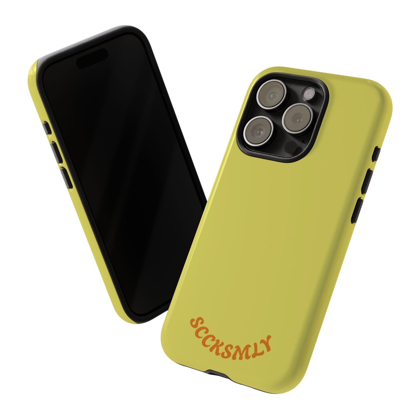 SOLID Lemon Dijon Glaze Tough Case for Apple