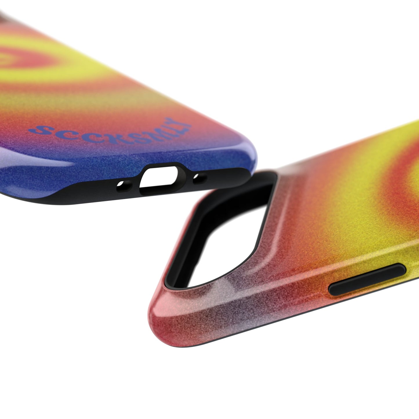 Toxic Spiral Tough Phone Case for Apple