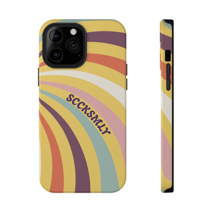 Vintage Groove Phone Case for Apple