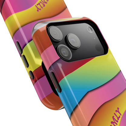 Modern Retro Rainbow Phone Case for Apple