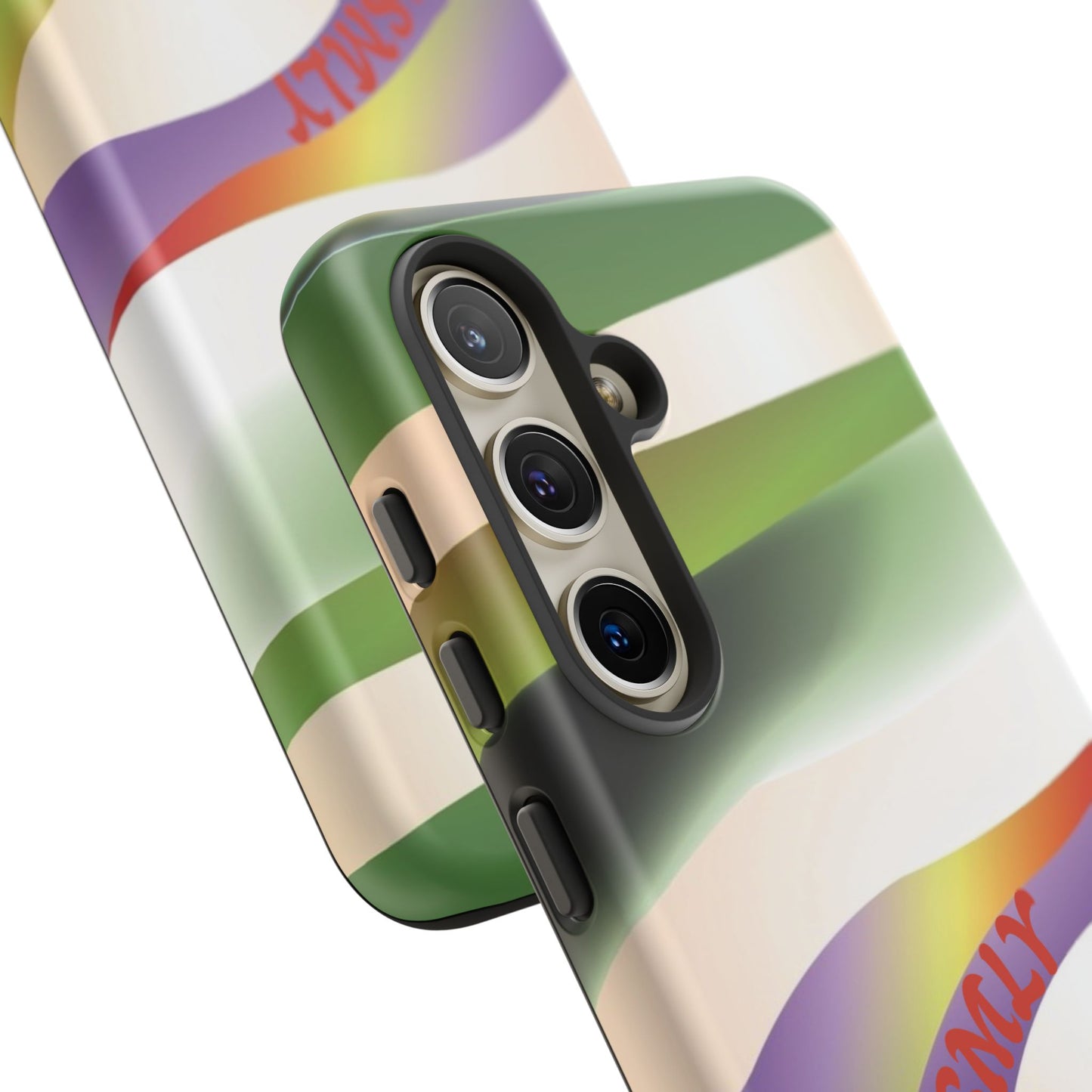 Green Waves Phone Case for Samsung