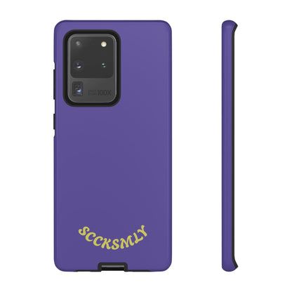 SOLID Dreamy Dusk Purple Tough Case for Samsung