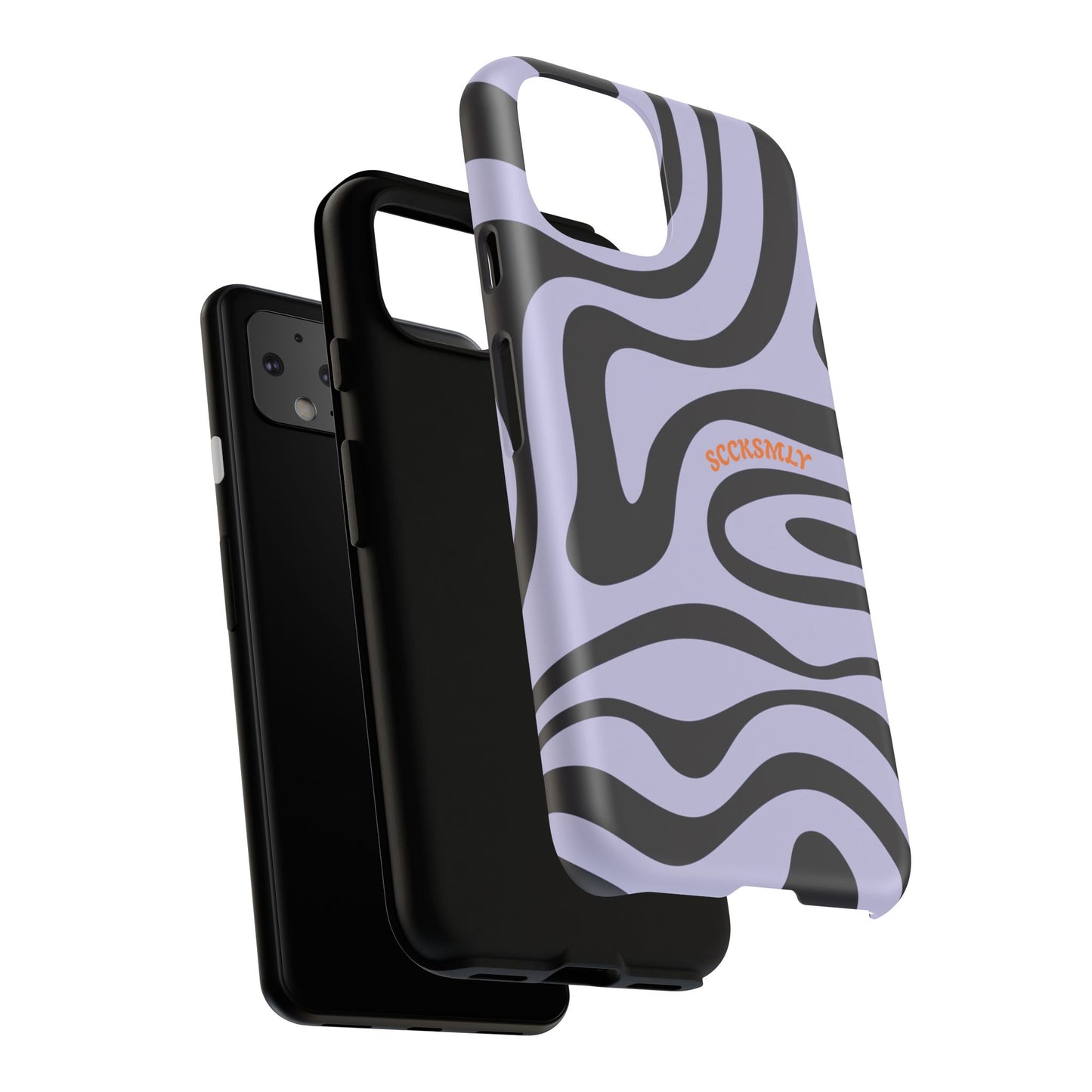 Purple Swirl Phone Case for Google Pixel