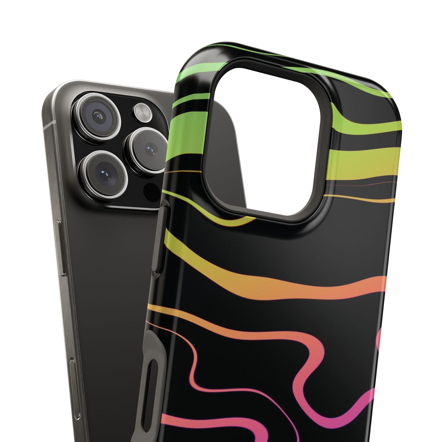 Dark Rainbow Phone Case for Apple