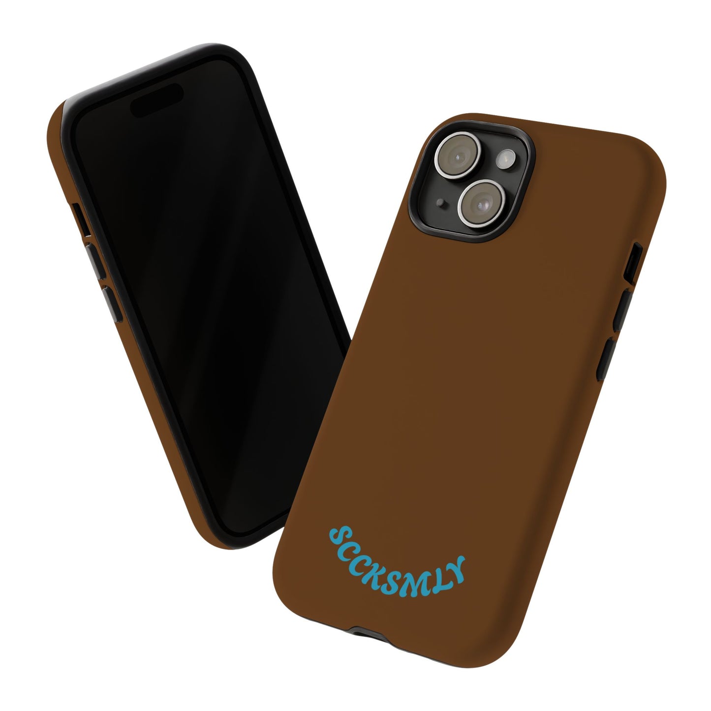 SOLID Chocolate Coco Tough Case for Apple