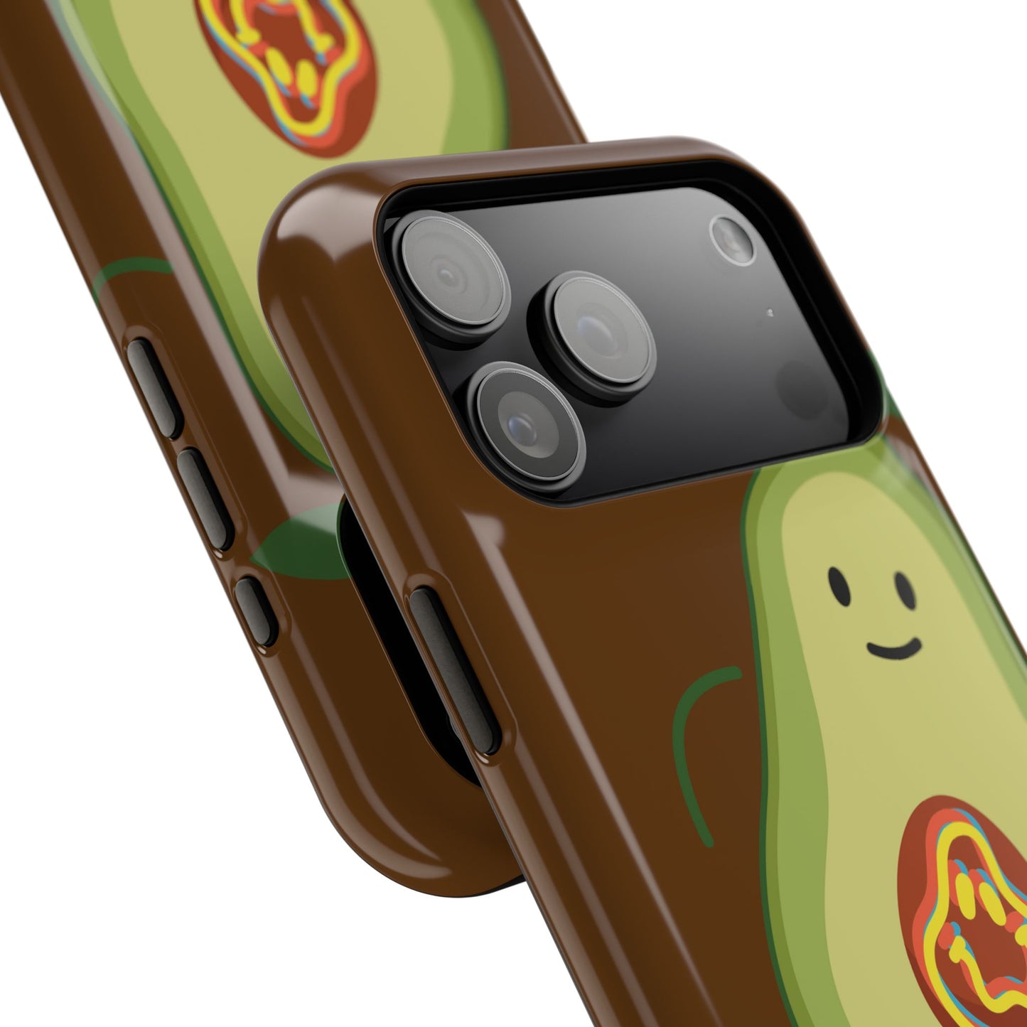 Playful Vegan Avocado Tough Phone Case Apple