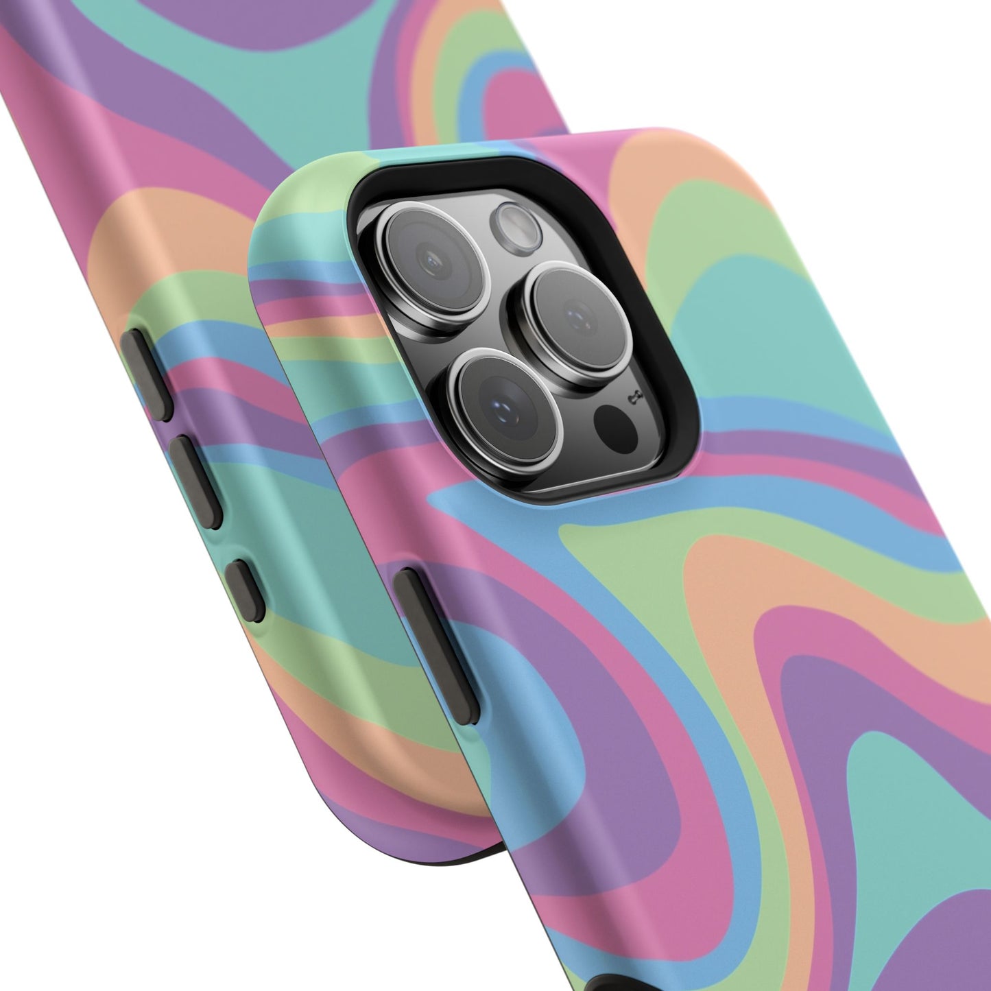 Pastel Swirl Phone Case for Apple