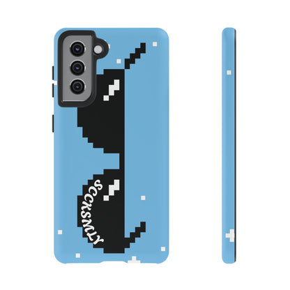 Pixel Glass Tough Phone Case for Samsung