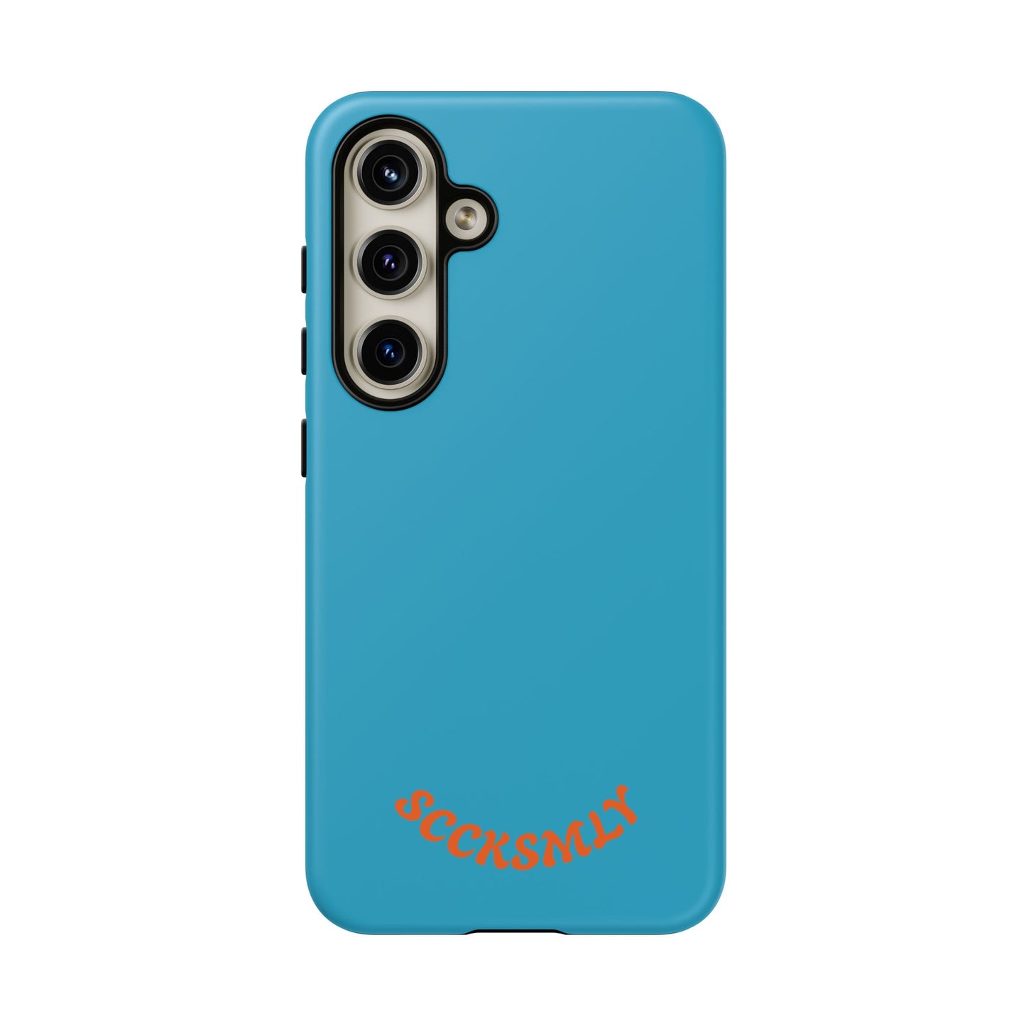 SOLID Blue Spook Tough Case for Samsung