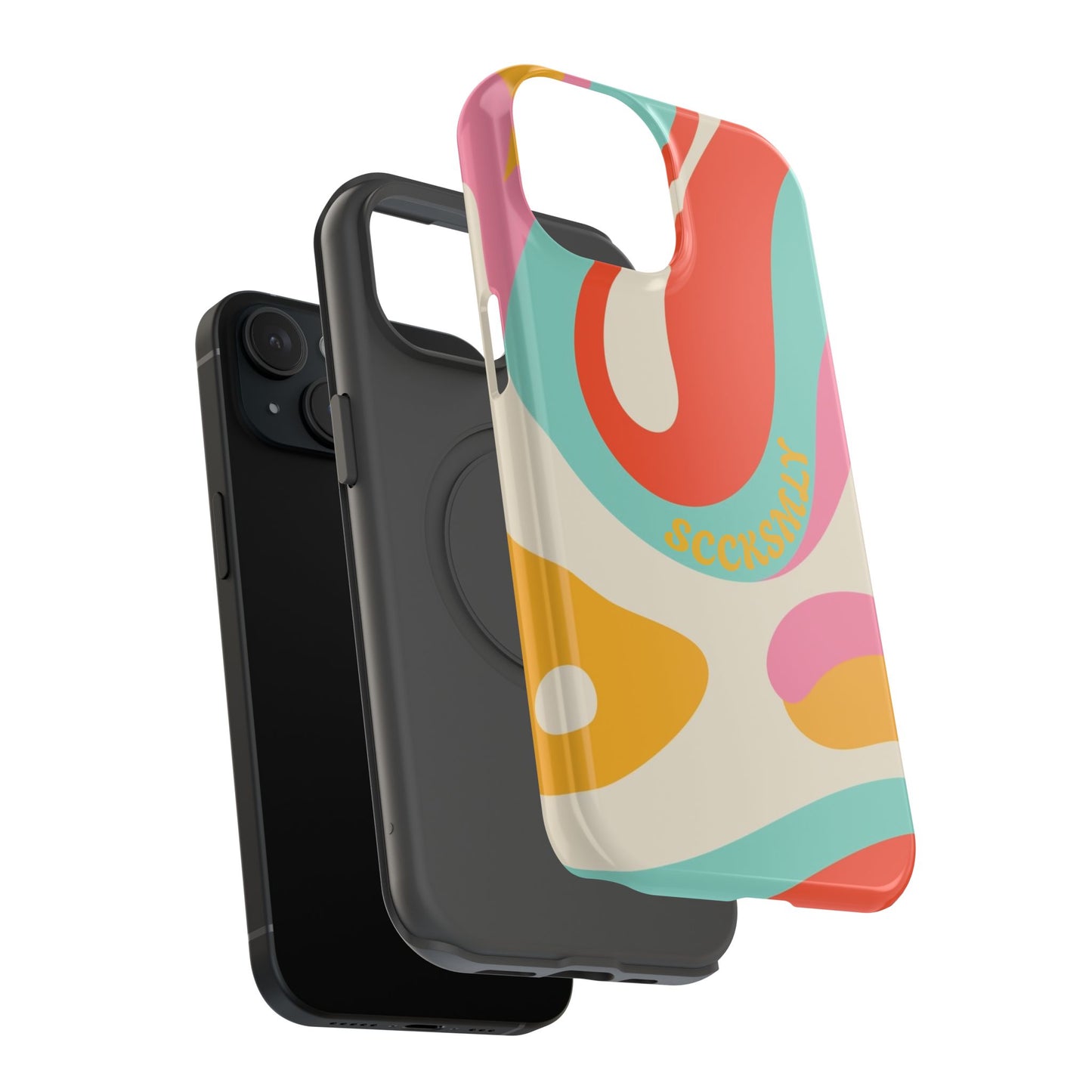 Psychodelic Acid Swirl Phone Case for Apple