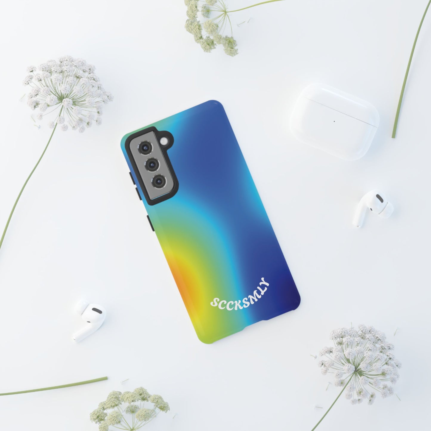 Gradient Heatwave Tough Phone Case for Samsung