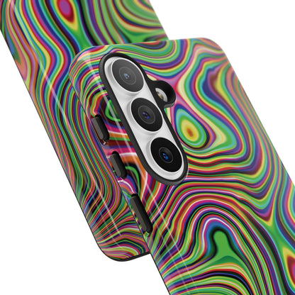 Acid Swirl Phone Case for Samsung