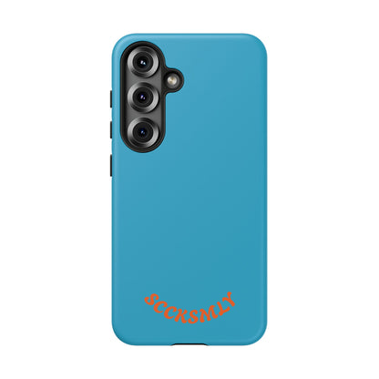 SOLID Blue Spook Tough Case for Samsung