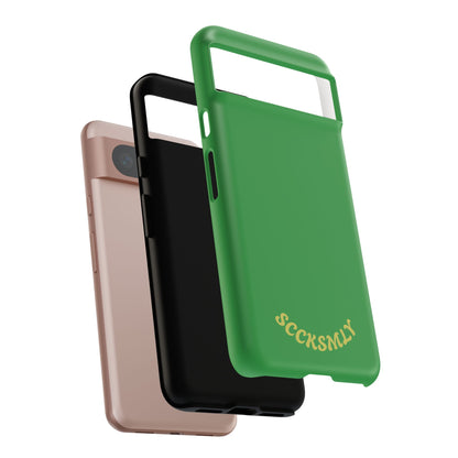 SOLID Green Grin Tough Case for Google Pixel